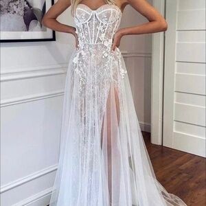 Corest Mermaid Wedding Dress